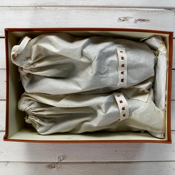 MARNI Fussbett Sabot Calf Hair Leather Mules main image 12